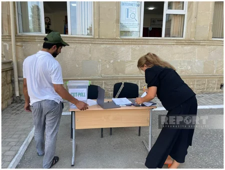 Exit polls underway as Azerbaijan holds snap parliamentary elections