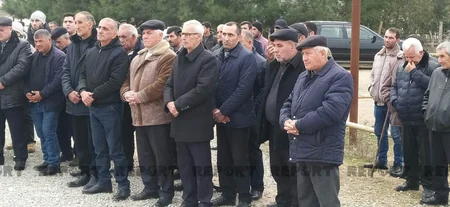 Vətən müharibəsi şəhidlərinin adına inşa edilən bulağın açılışı olub