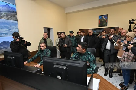Qazaxın işğaldan azad olunan kəndləri kameralar vasitəsi ilə müşahidə olunur