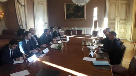Hikmat Hajiyev mulls issues of bilateral cooperation in France