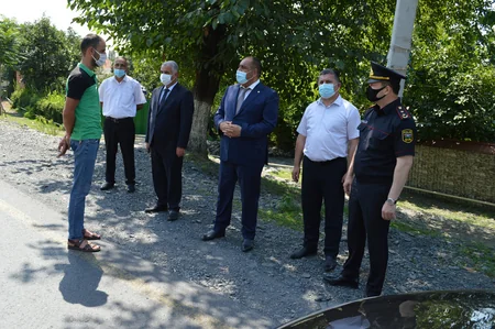 Balakəndə karantin rejimi ilə bağlı növbəti reyd keçirilib