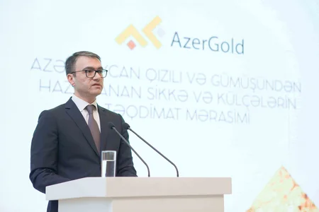 “AzerGold” sikkə və külçələrin təqdimatını keçirib