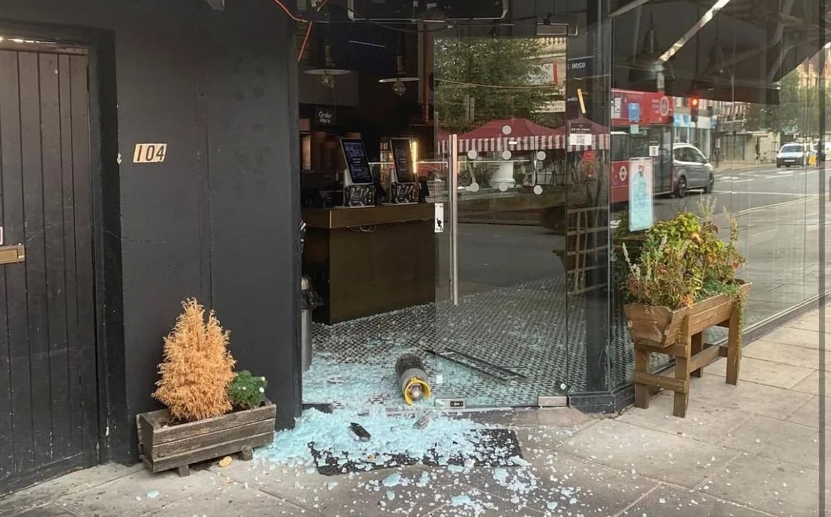 Kosher restaurant in London vandalized 