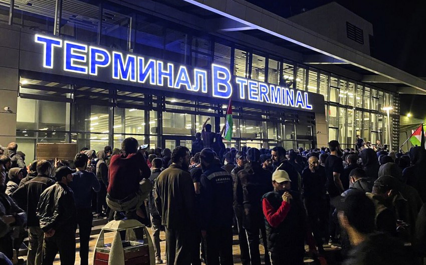 Mahaçqala aeroportunda  iğtişaşlarda iştirak edən 83 nəfər saxlanılıb