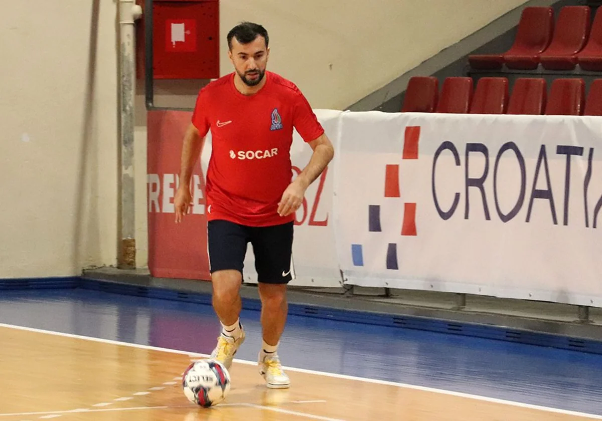 Azərbaycan millisinin futzalçısı: Xorvatiya ilə oyunda uğurlu nəticə qazanmaq üçün mübarizə aparacağıq