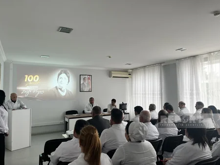 Kürdəmirdə akademik Zərifə xanım Əliyevanın anadan olmasının 100 illiyi qeyd edilib