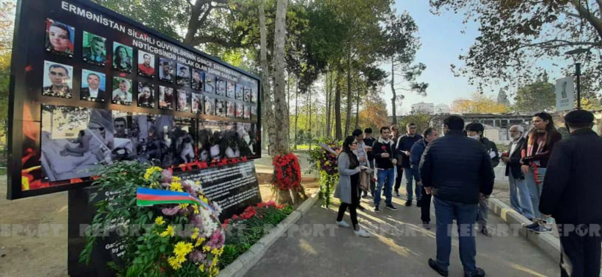 Pakistani, Japanese journalists learn about Armenian terror in Ganja