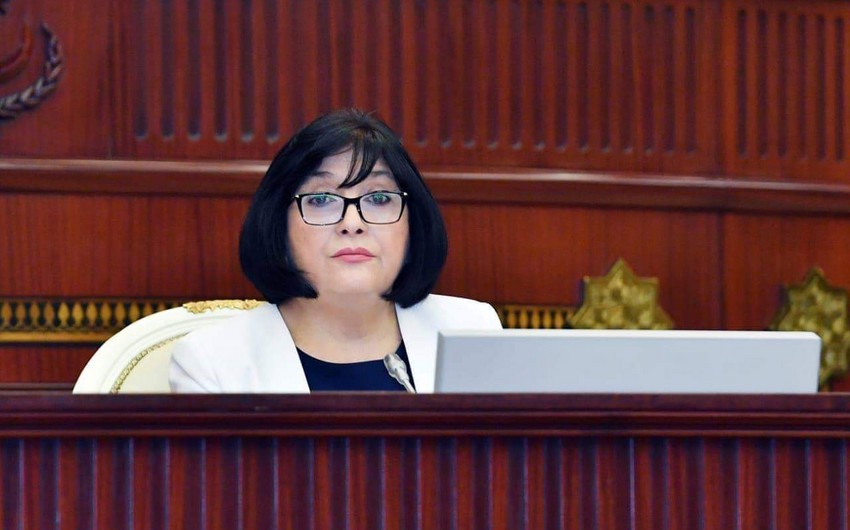 Sahibə Qafarova Milli Məclisdə aparılan islahatlardan danışdı