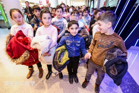“CinemaPlus”da Heydər Əliyev Fondunun təşkilatçılığı ilə uşaqlar üçün əyləncə proqramı təşkil olunub