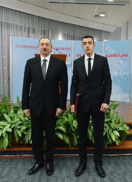 ​Prezident İlham Əliyev 2015-ci ilin idman yekunlarına həsr olunan mərasimdə iştirak edib