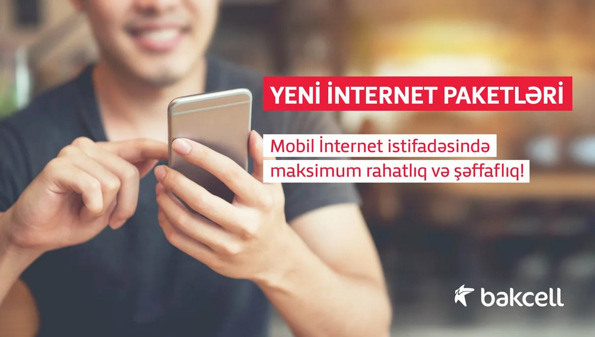 Bakcell internet paketlərini yeniləyib
