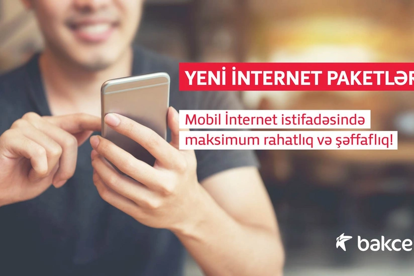 Bakcell internet paketlərini yeniləyib