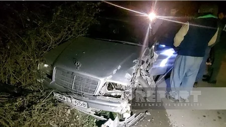 В Гёйчае столкнулись четыре автомобиля, есть пострадавшие
