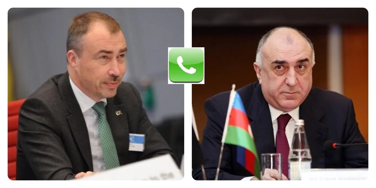 Elmar Məmmədyarovun Toivo Klaar ilə telefon danışığı olub