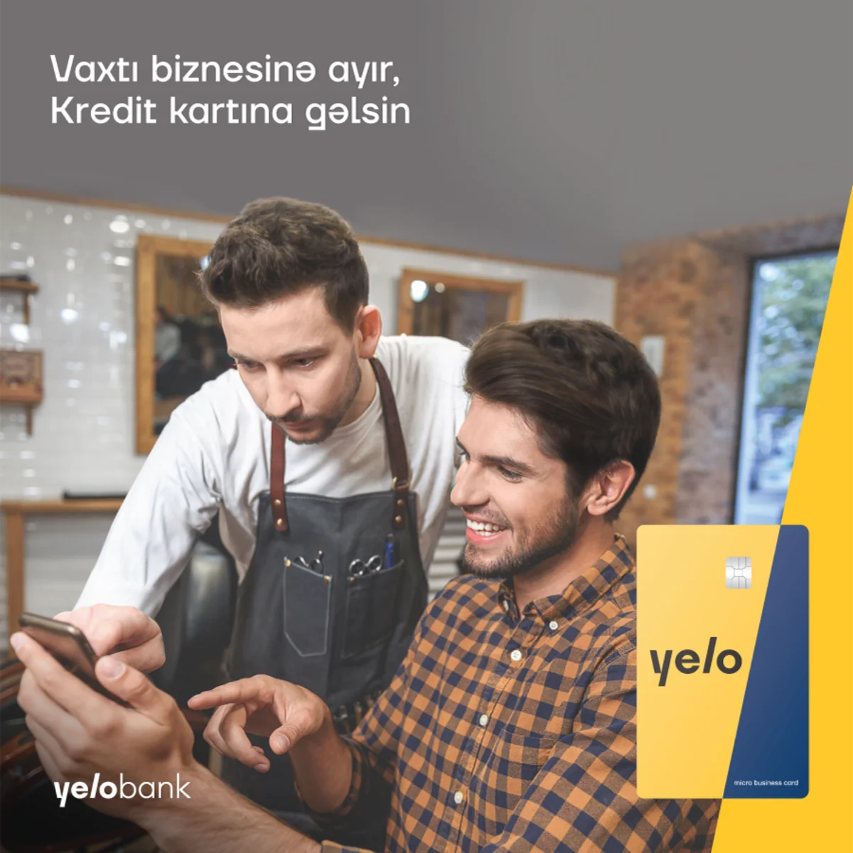 Mikrokreditlər Yelo Bankda daha sürətlidir  