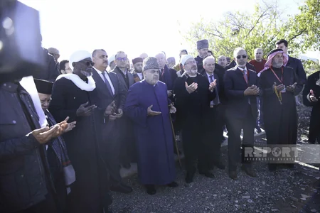 Collective prayer held in Aghdam's Juma Mosque after 31 years