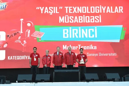 “TEKNOFEST Azərbaycan” festivalı çərçivəsində qaliblərə mükafatlar verilib