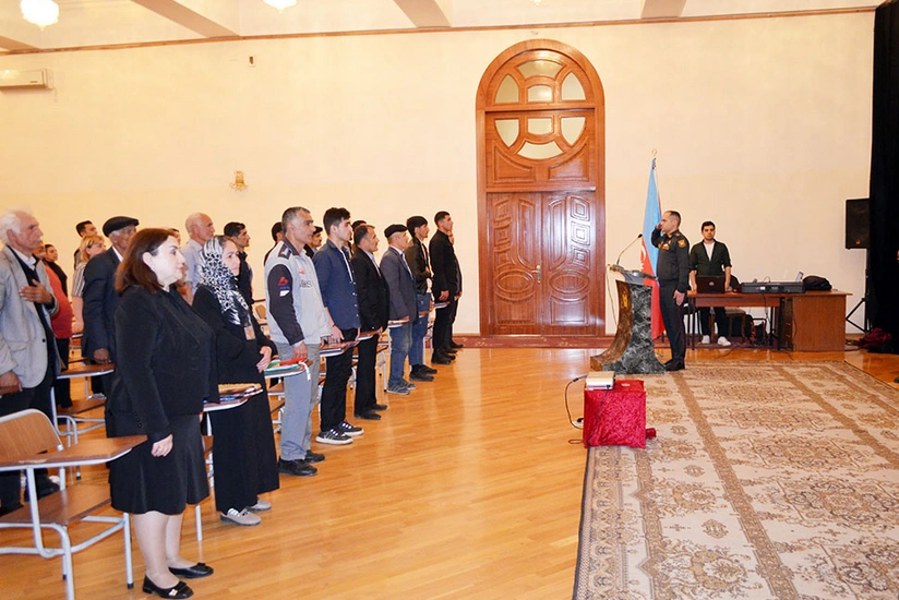 Şəhid əsgər Samrad Eynəliyevin xatirəsi yad edilib