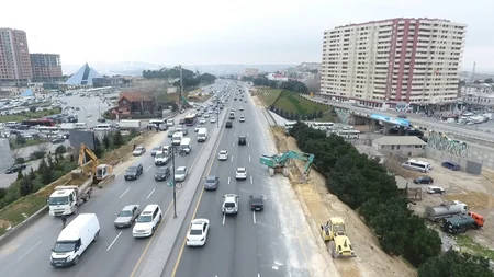 Avtovağzalın qarşısından keçən magistral yol genişləndiriləcək
