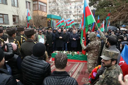 Şuşada şəhid olan əsgər İkinci Şəhidlər xiyabanında dəfn olunub