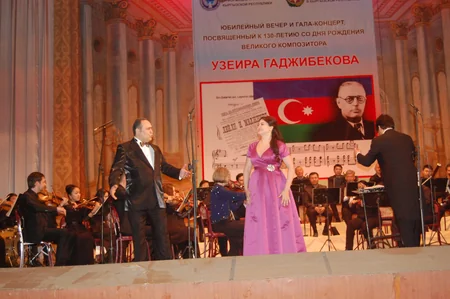 ​Qırğızıstanda Üzeyir Hacıbəylinin 130 illik yubileyi ilə bağlı tədbir keçirilib