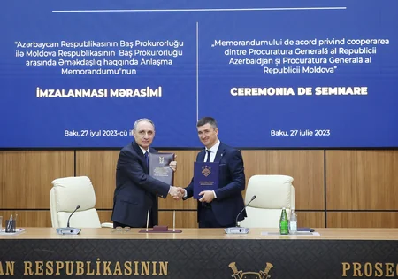 Moldova Baş prokurorluğunun nümayəndə heyəti Azərbaycanda işgüzar səfərdədir