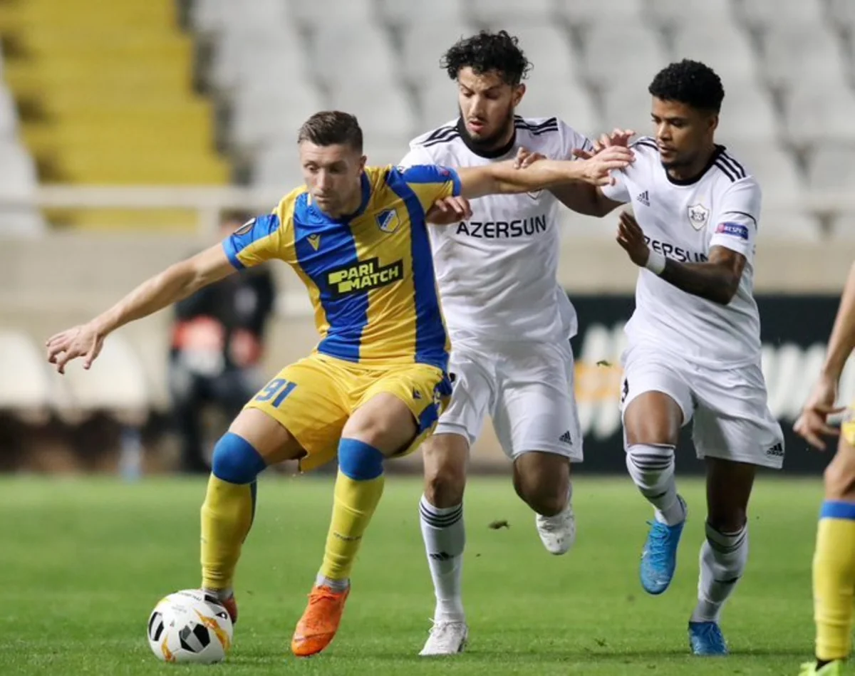 Avropa Liqası: Qarabağ Kiprdə APOEL-ə uduzub - YENİLƏNİB-6