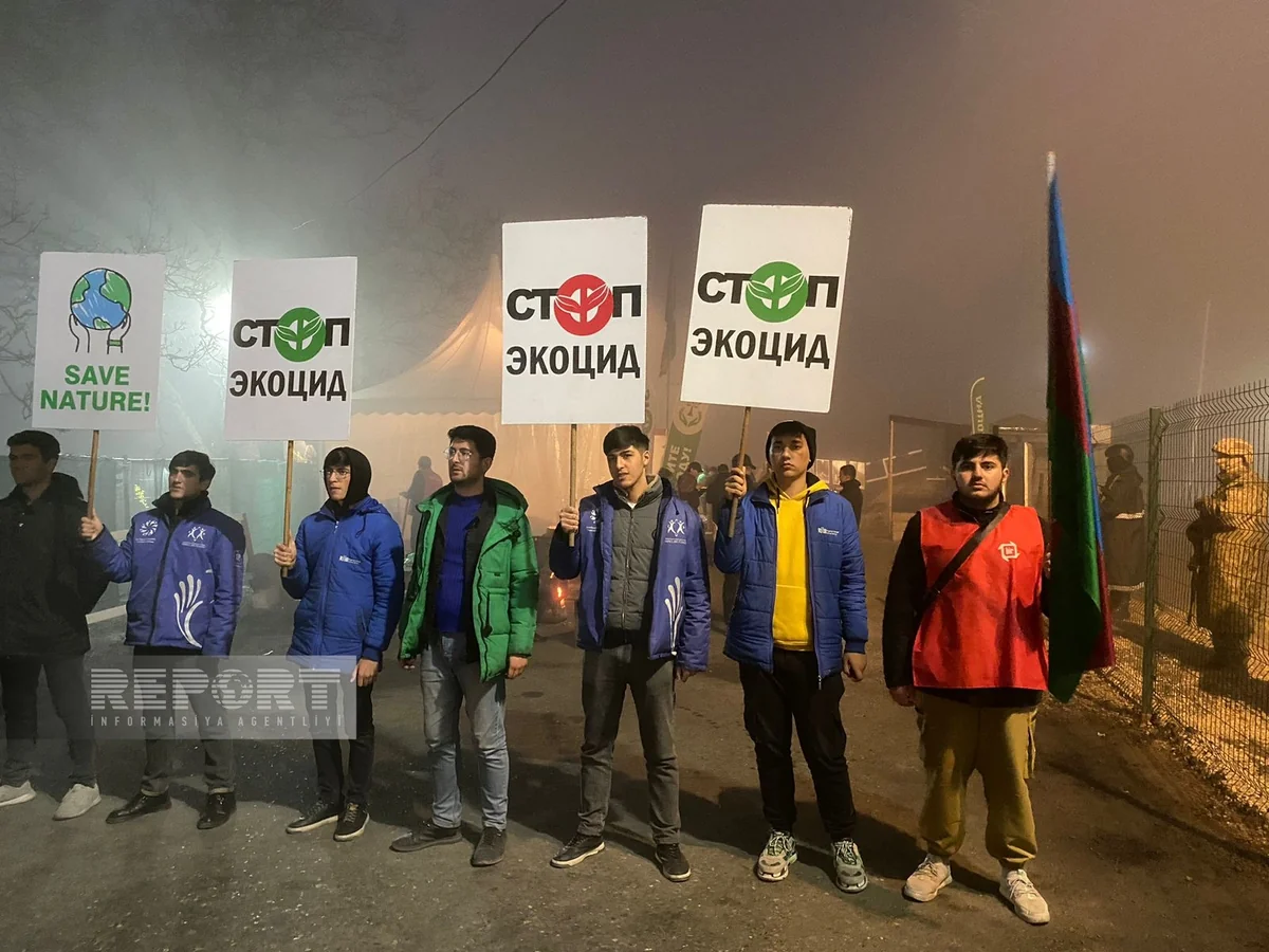 Xankəndi-Laçın yolunda ekofəallar yüksək fəallıq nümayiş etdirirlər