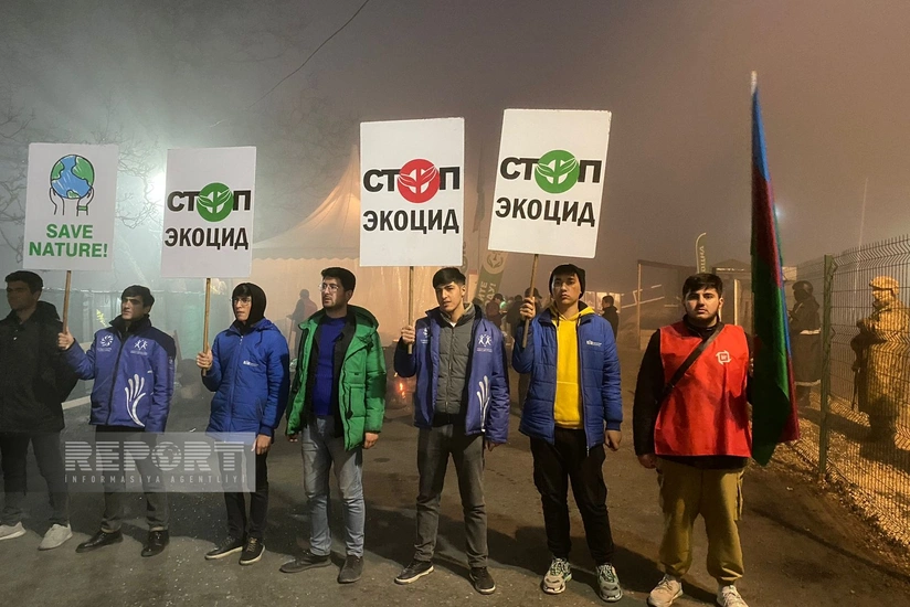 Xankəndi-Laçın yolunda ekofəallar yüksək fəallıq nümayiş etdirirlər