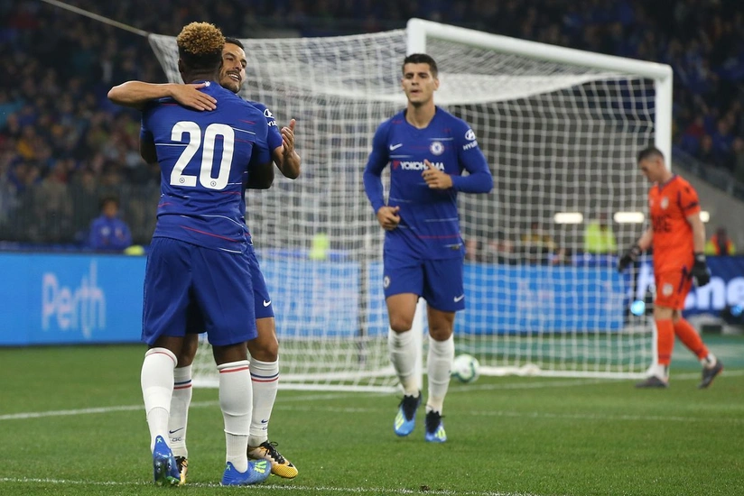 Çelsi klubu yeni baş məşqçisi ilə ilk oyununu keçirib - VİDEO