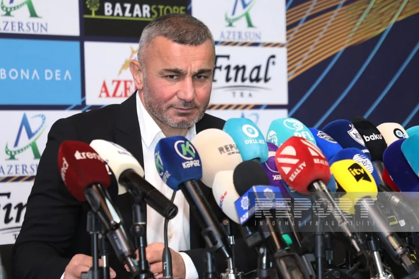 Qurban Qurbanov: Xankəndi stadionunda olduğumuz üçün həddindən artıq sevincliyəm