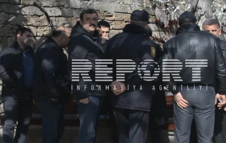 ​Bakıda falçı qətlə yetirilib - FOTOLAR