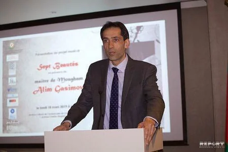 Parisdə Alim Qasımovun iştirakı ilə Yeddi gözəl musiqi layihəsi təqdim olunub - FOTO