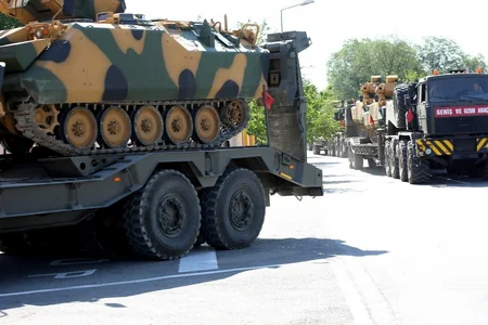 Состоялась торжественная церемония проводов турецких военнослужащих, участвовавших в учениях Нерушимое братство-2019 - ВИДЕО