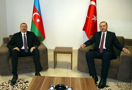 ​Azərbaycan və Türkiyə prezidentləri arasında görüş keçirilib