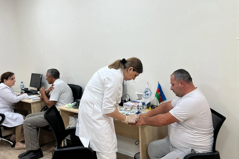 Səhiyyə Nazirliyi Ağdərə rayonunda əhali üçün səyyar müayinələr təşkil edib