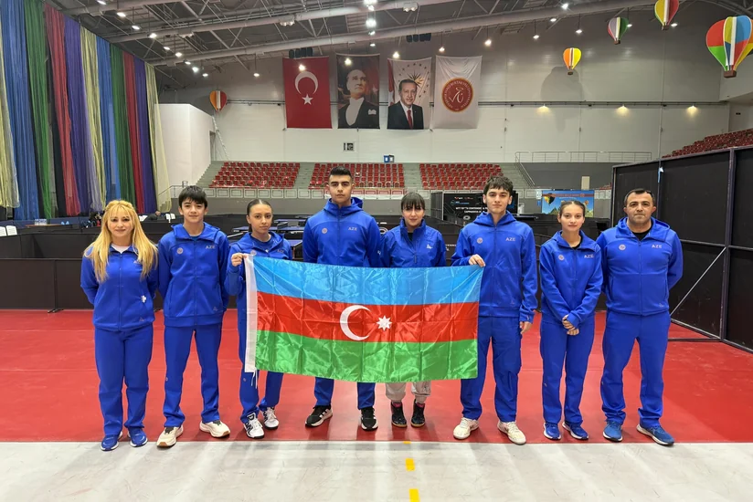 Азербайджанские теннисисты приняли участие в международном турнире WTT Youth Contender