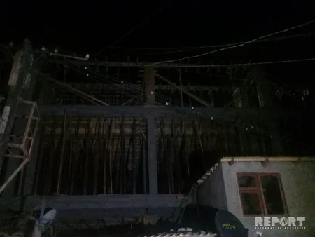 Odlar Yurdu Universitetində tikinti işləri zamanı fəhlə ölüb - FOTO