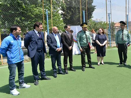 Penitensiar Xidmətin tərbiyə müəssisəsində yoldaşlıq oyunu keçirilib