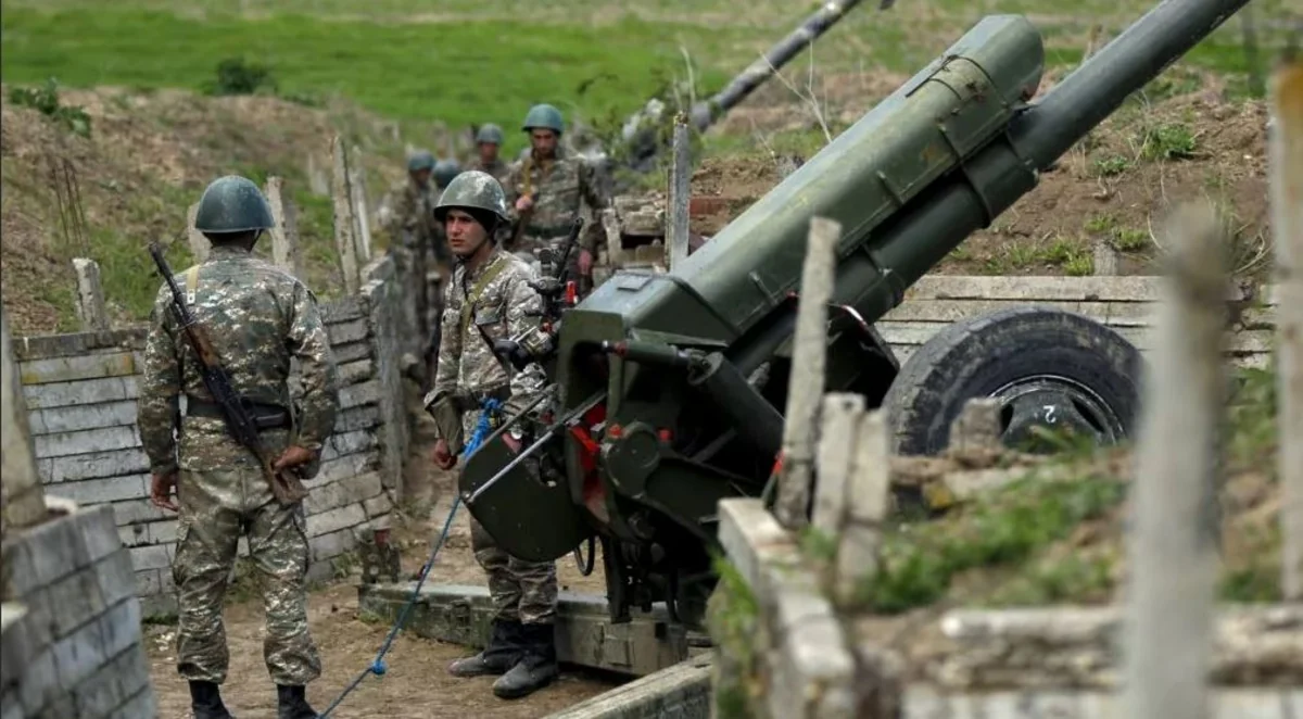 Ermənistanın hərbi hissəsi darmadağın edilib