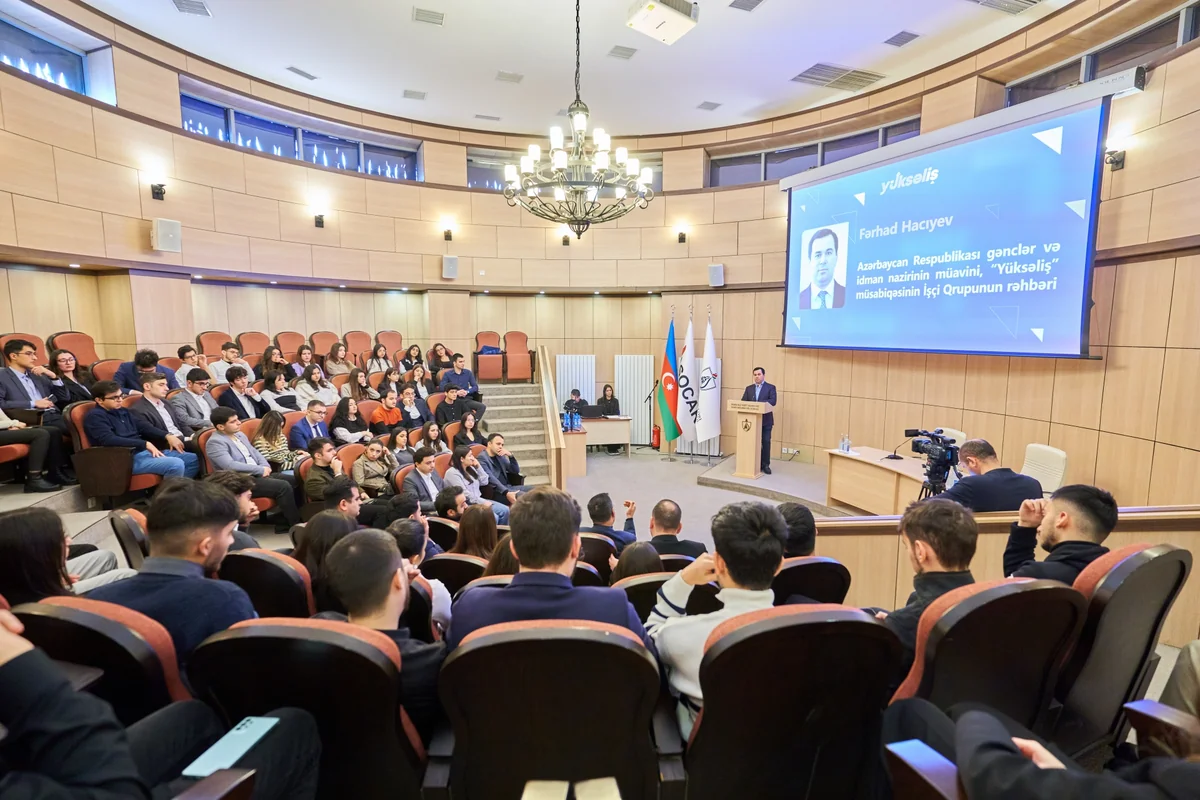 Yüksəliş müsabiqəsinin tələbə mentorluq proqramının rəsmi açılışı olub