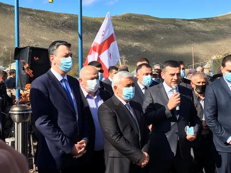 SOCAR Gürcüstanda daha bir kəndin qazlaşdırılmasını başa çatdırdı