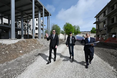 Şuşada Şirin su hamamının bərpadan sonra açılışı olub - YENİLƏNİB