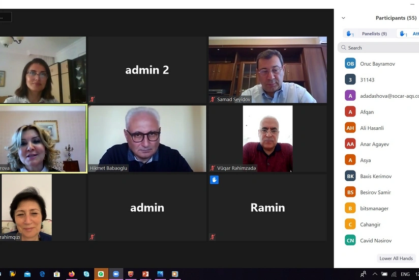 “SOCAR AQŞ” Milli Qurtuluş Günü ilə bağlı vebinar təşkil edib
