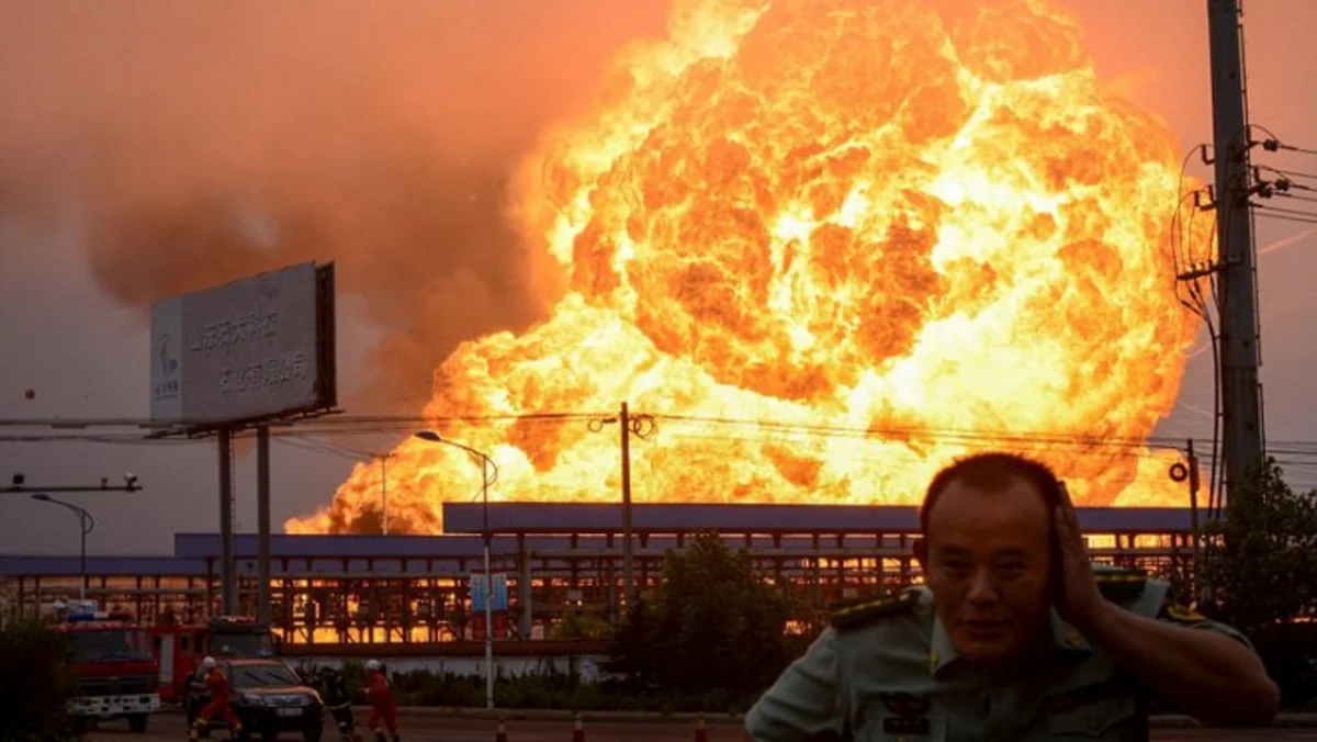 Çində kimya zavodunda partlayış baş verib: 4 ölü, 4 yaralı