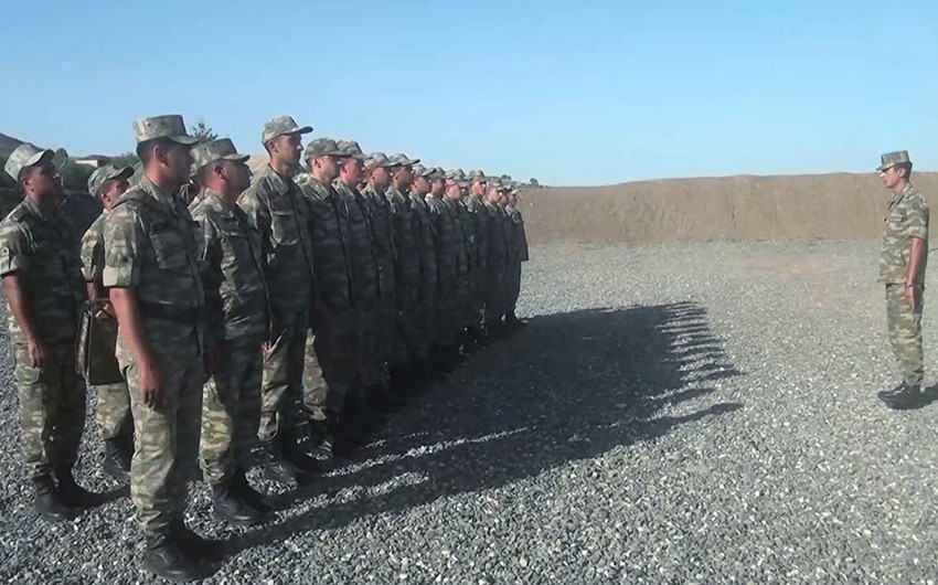 MN: Azad edilmiş ərazilərdə qoşun xidməti yüksək səviyyədə təşkil edilir