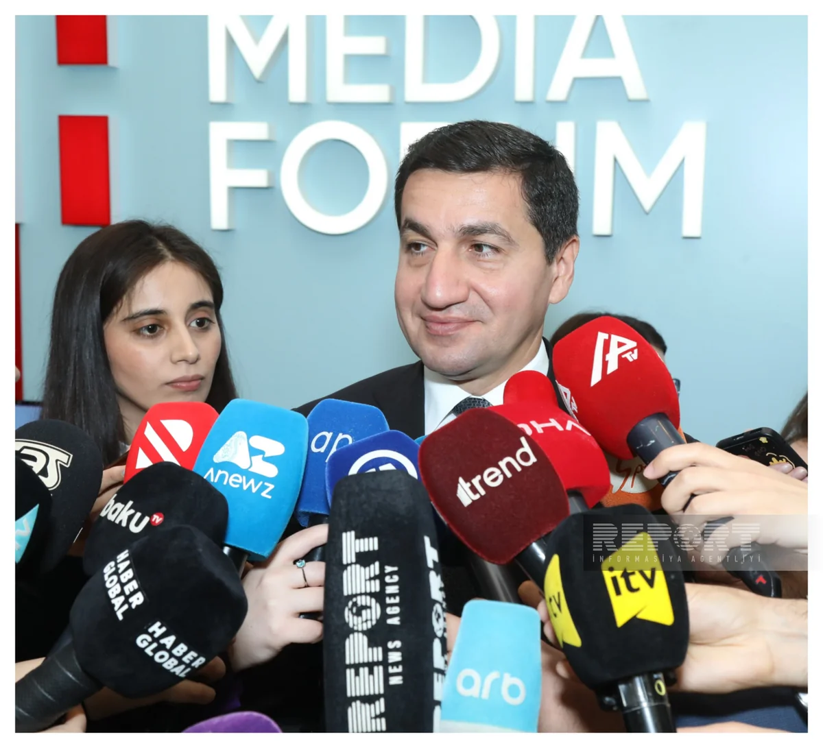 Hikmat Hajiyev: Ilham Aliyev's open response to journalists' questions is important for breaking disinformation front against Azerbaijan
