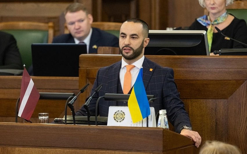 Həmyerlimiz Amil Səlimov Latviya Seymində deputat kimi fəaliyyətə başlayıb