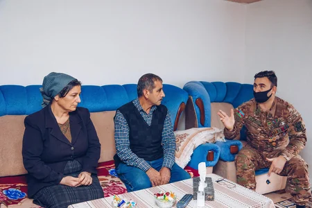 YAŞATın əməkdaşları şəhid ailələrinin üzvləri və qazilərlə görüşüb