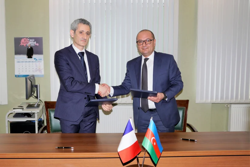 Fransa səfirliyi ilə ANAMA arasında Niyyət Bəyannaməsi imzalanıb